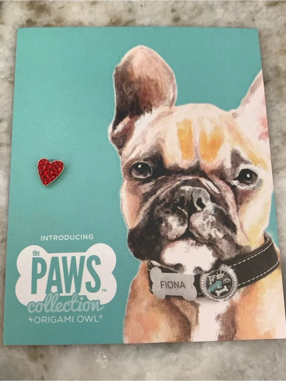 Dog Pet Black Leather Collar #Origami Owl